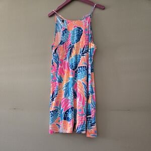 Lilly Pulitzer Pineapple Print Dress Size M